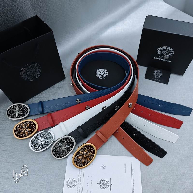 Chrome Hearts belt 38mmX90-125cm lb24